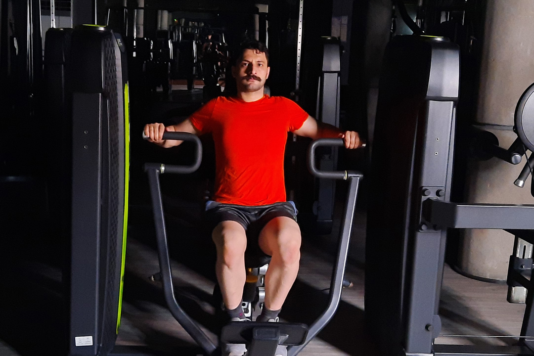 پرس سینه دستگاه دست باز