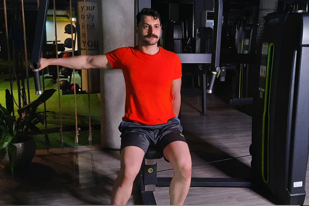 فلای قفسه سینه دستگاه دسته افقی تک