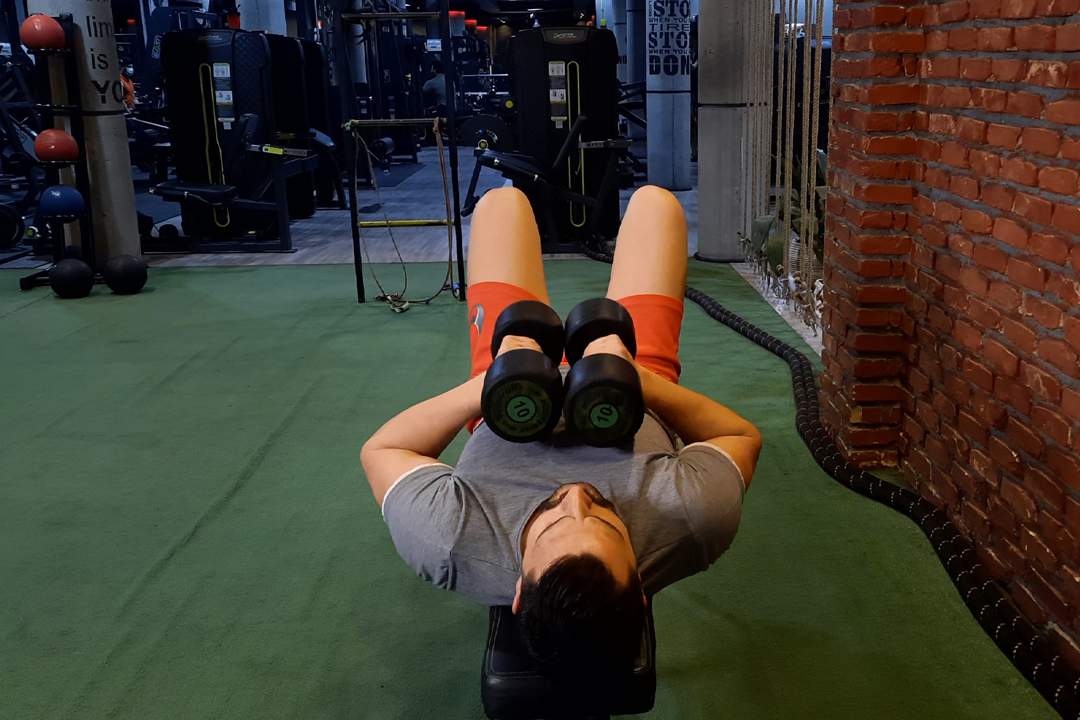 پرس سینه تخت دمبل جفت