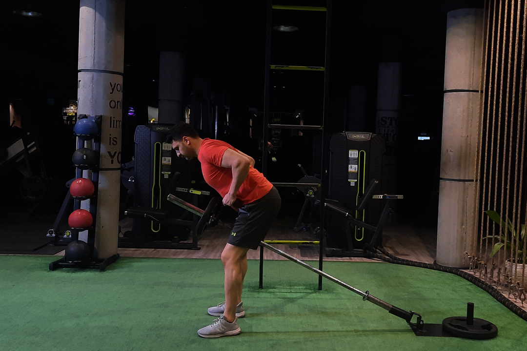 زیربغل قایقی هالتر لندماین با دسته طنابی