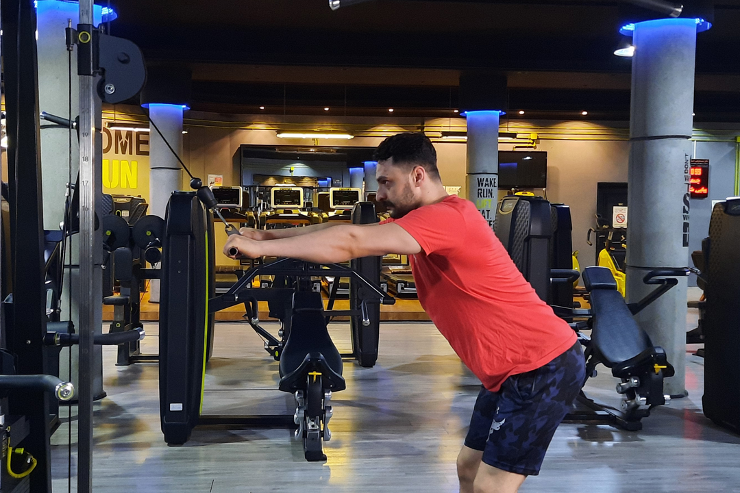 زیربغل سیم کش (پول اور) دست صاف از بالا