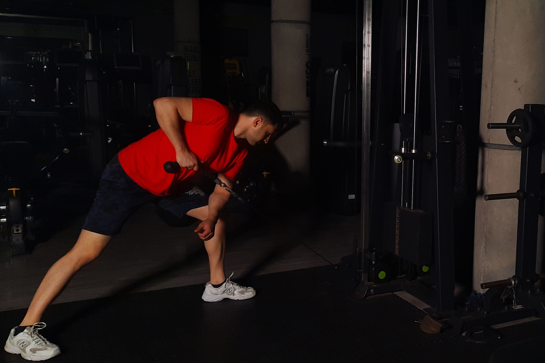 پشت بازو سیم کش کیک بک طنابی تک