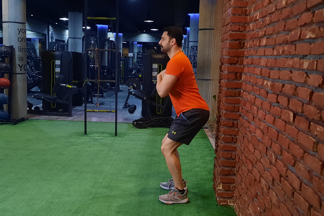 اسکوات نیمه