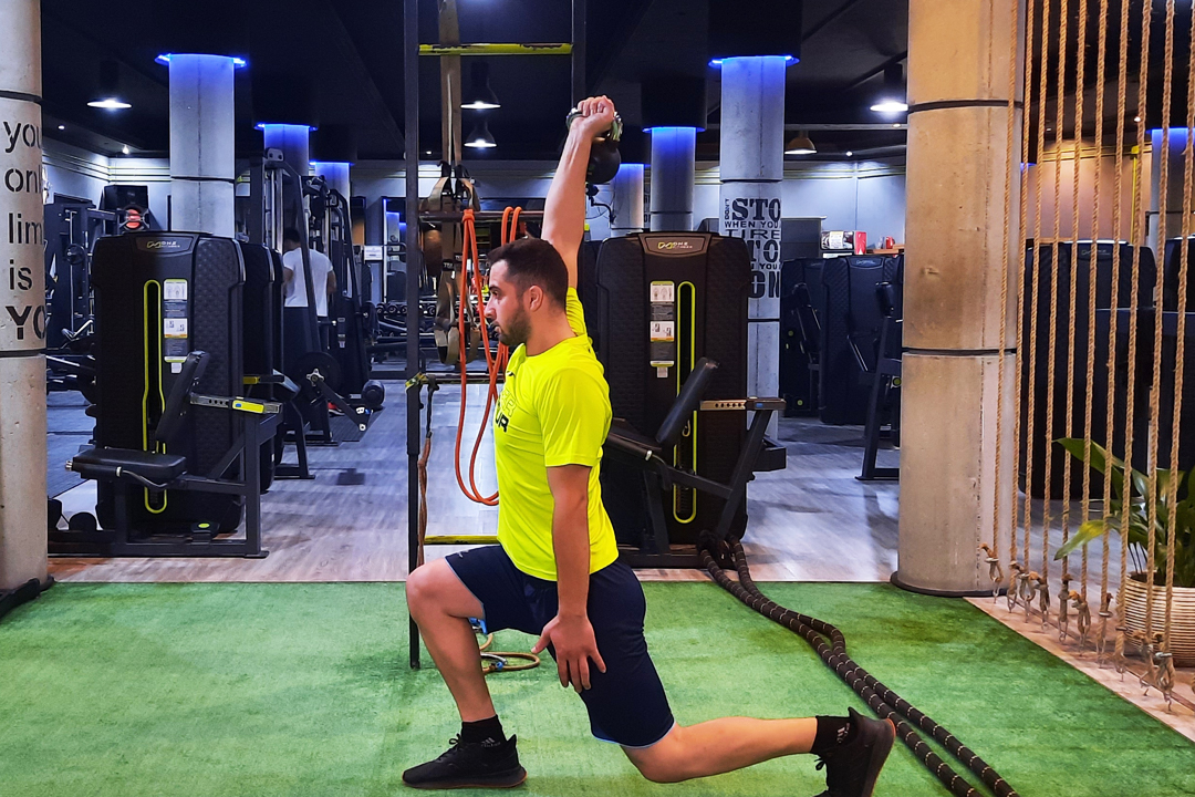 لانجز به عقب کتل بل بالا سر