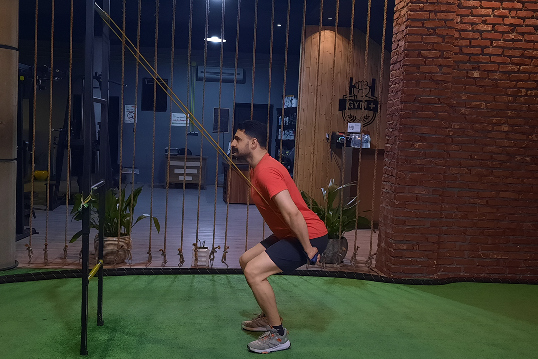 رپل اسکوات با کش