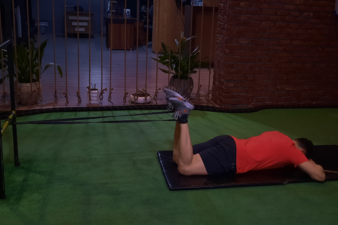 پشت پا کش جفت خوابیده