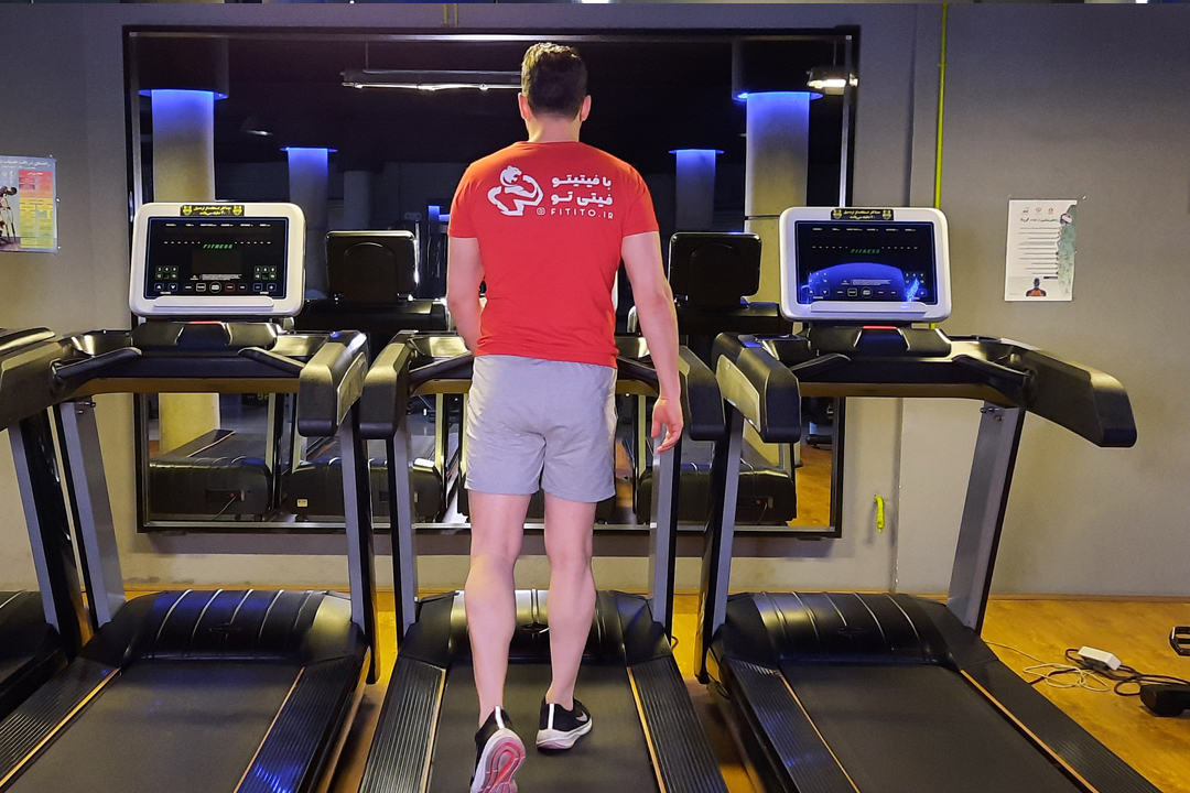 راه رفتن روی تردمیل