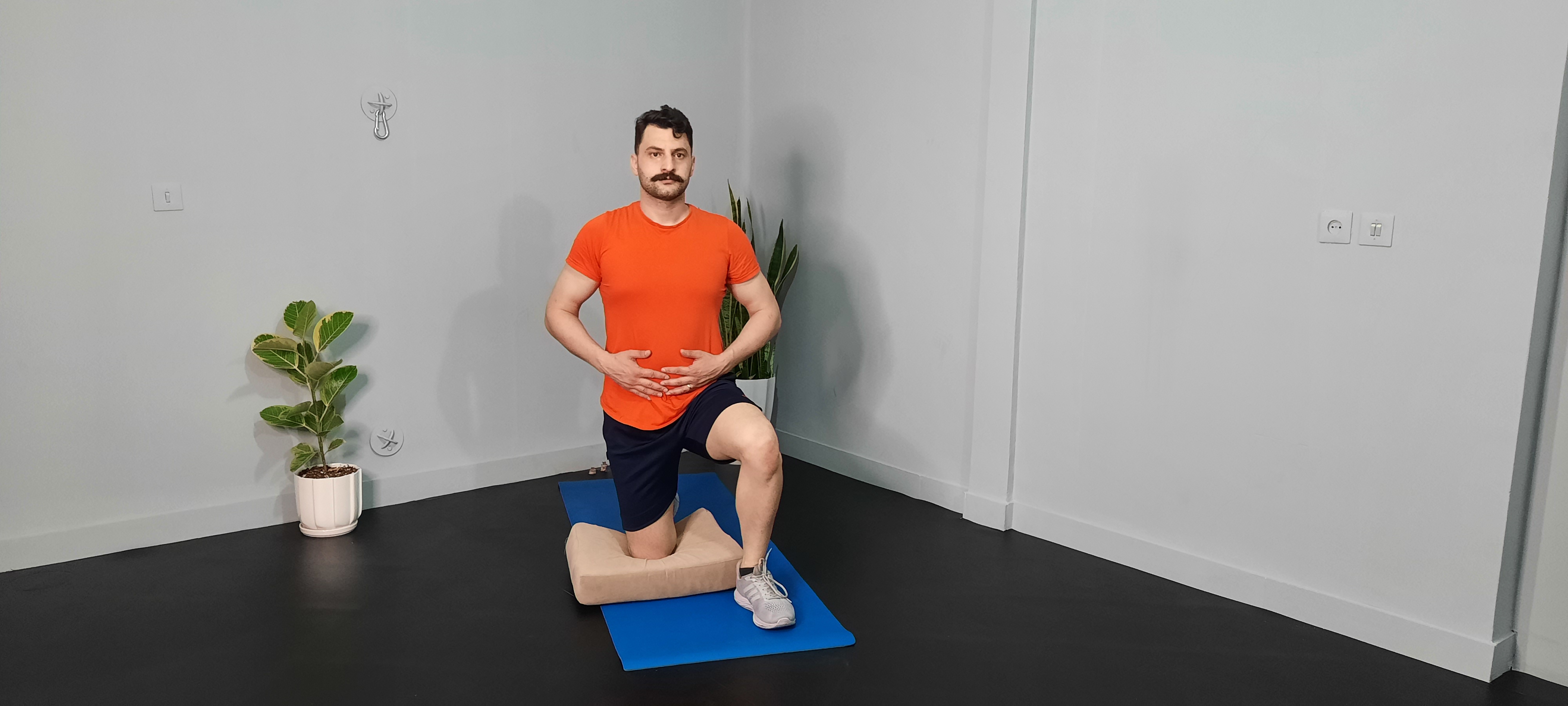 تنفس زانو زده