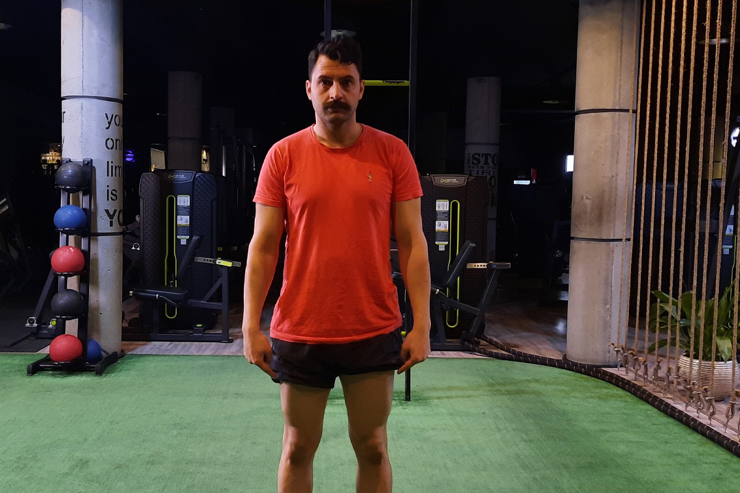 انقباض ایزومتریک ران ها