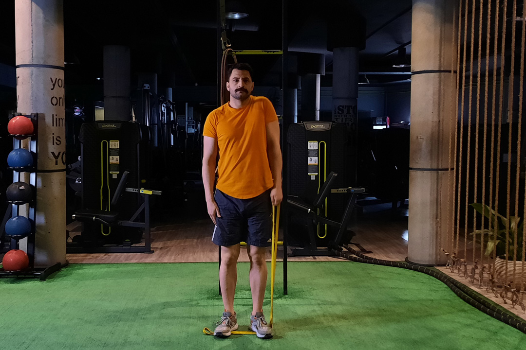 شراگ با تراباند سمت شانه افتاده