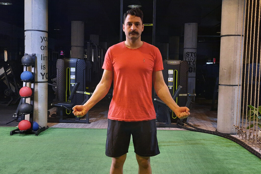 انقباض ایزومتریک ساعد