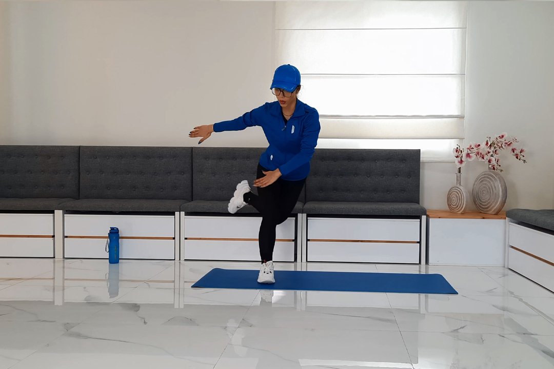 پرش بلند به کنار متناوب