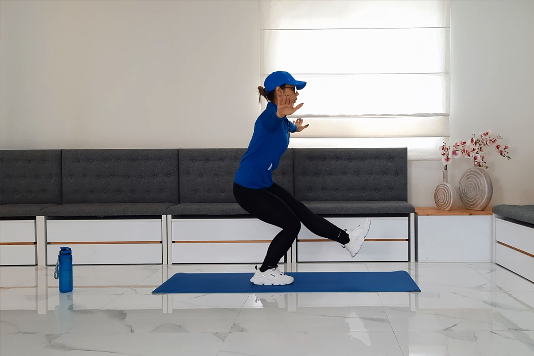 اسکوات تک پا