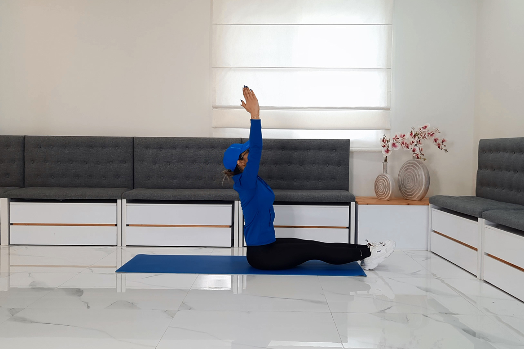 دراز و نشست شکل ال