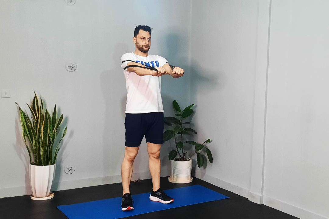 پرس سینه پاوربند