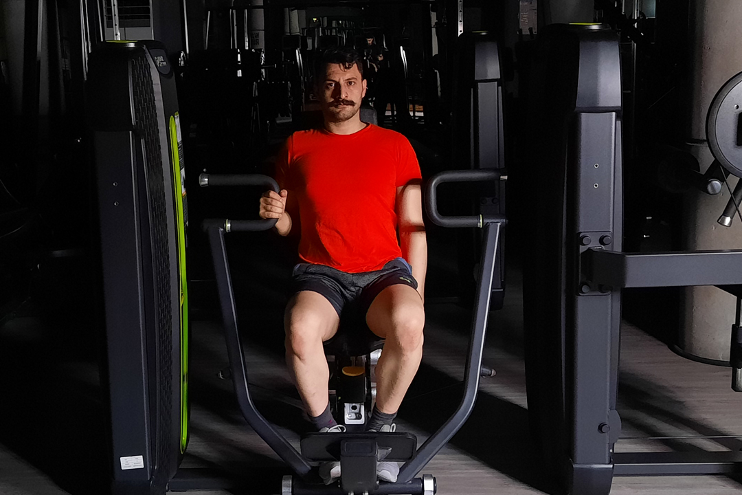 پرس سینه دستگاه دست موازی تک