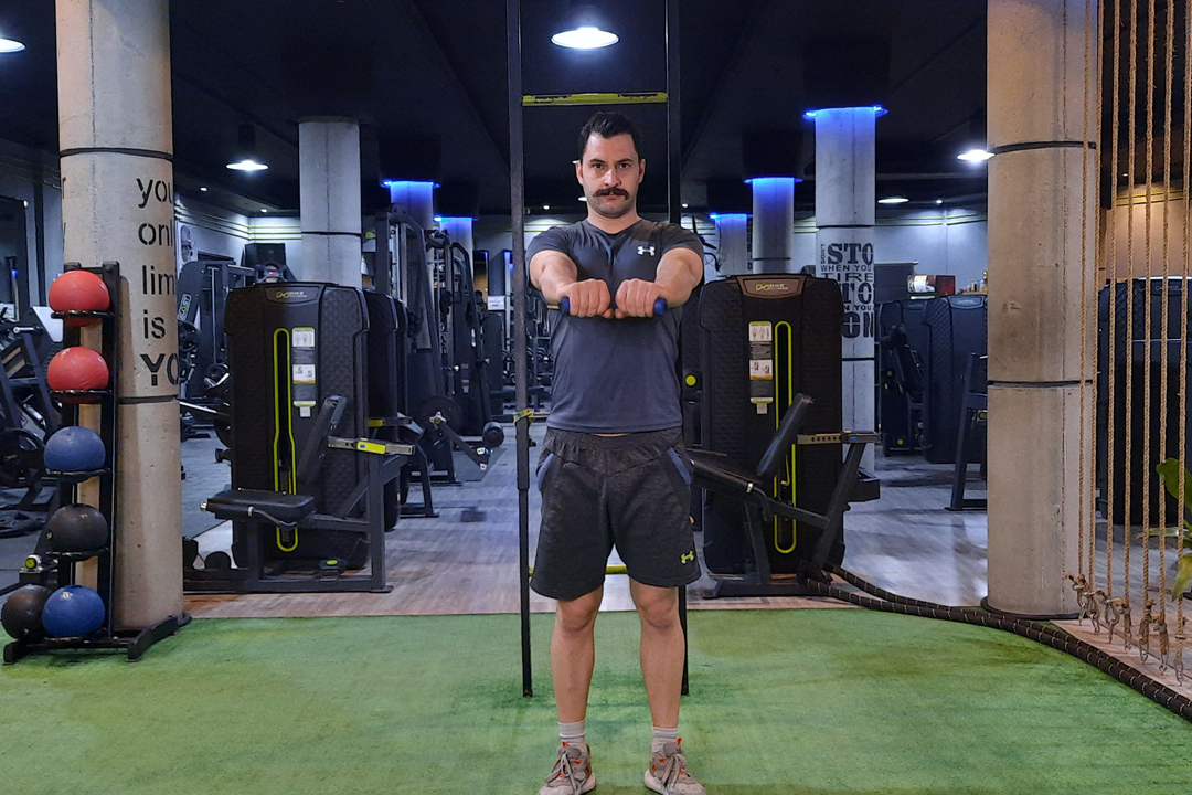 پرس سینه با کش