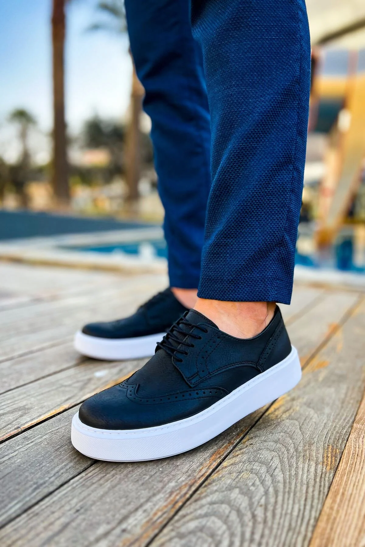 کفش مردانه چکیچ مدل CH149 CBT Changer رنگ مشکی - تصویر 2