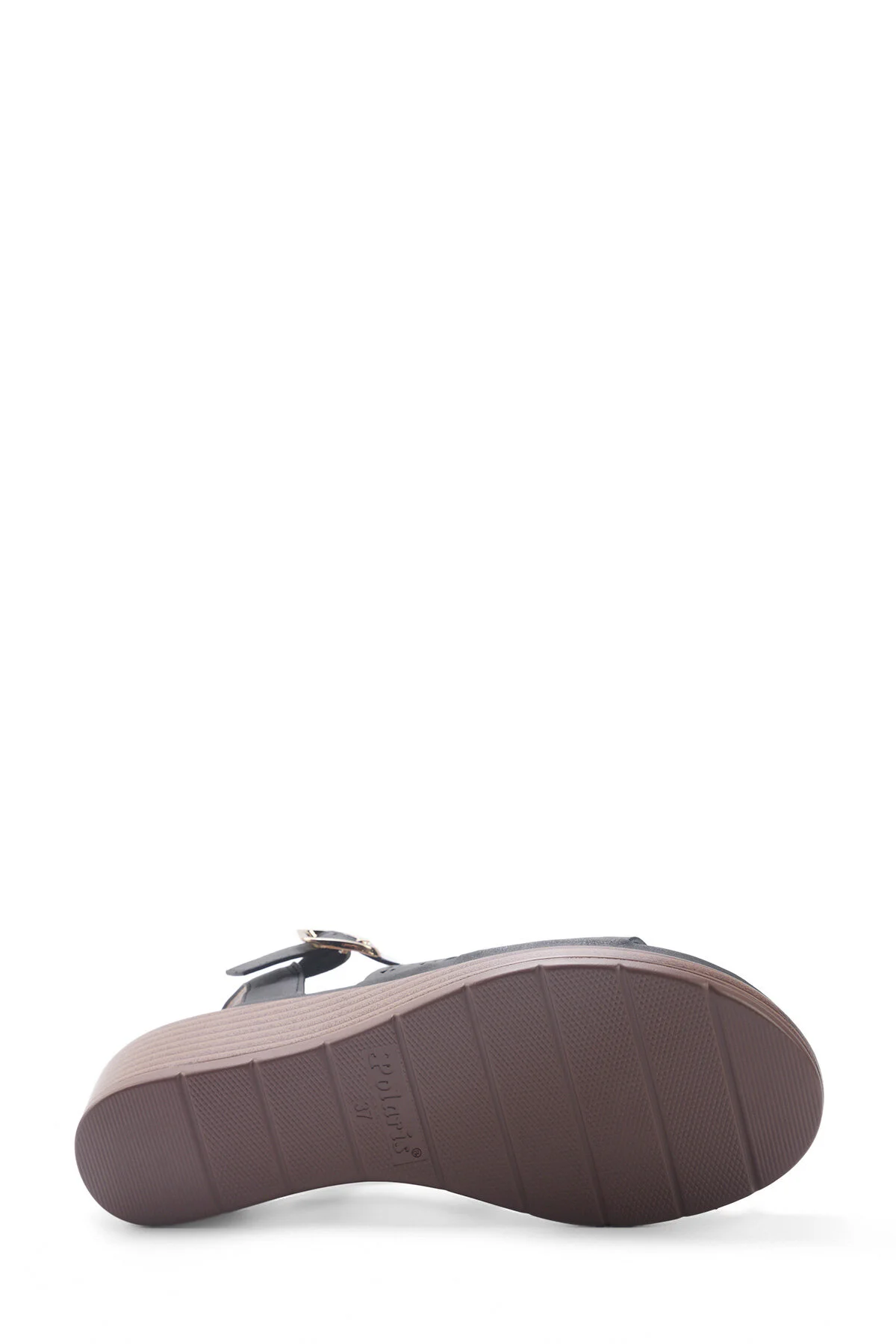 صندل راحتی زنانه پولاریس با 5 نقطه 105513.Z5FX مشکی - تصویر 5