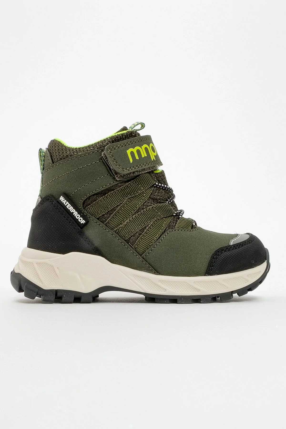 بوت روزمره مردانه ضدآب رنگ خاکی - تصویر 5