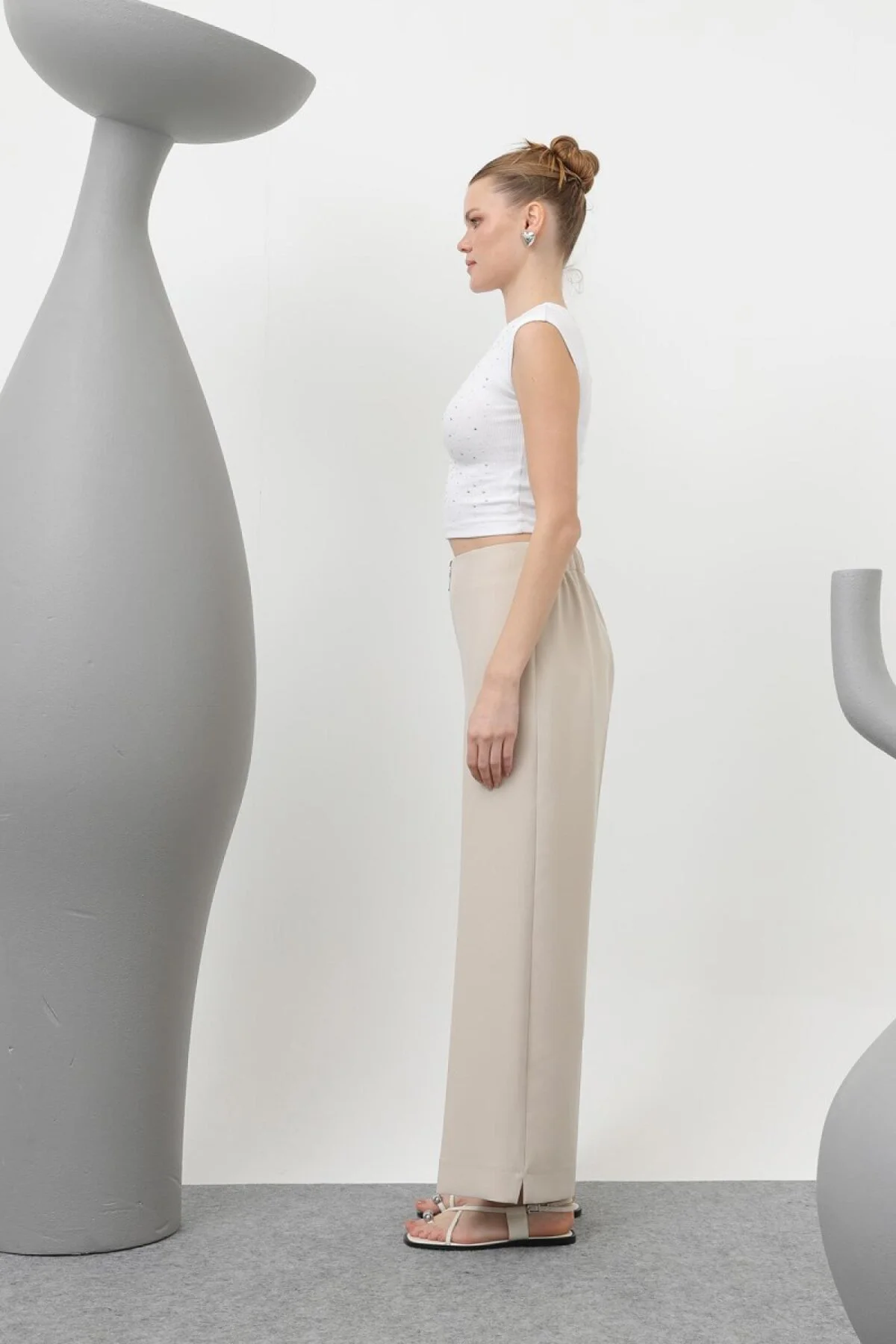 شلوار زنانه با زیپ Puane مدل 18228 - تصویر 2