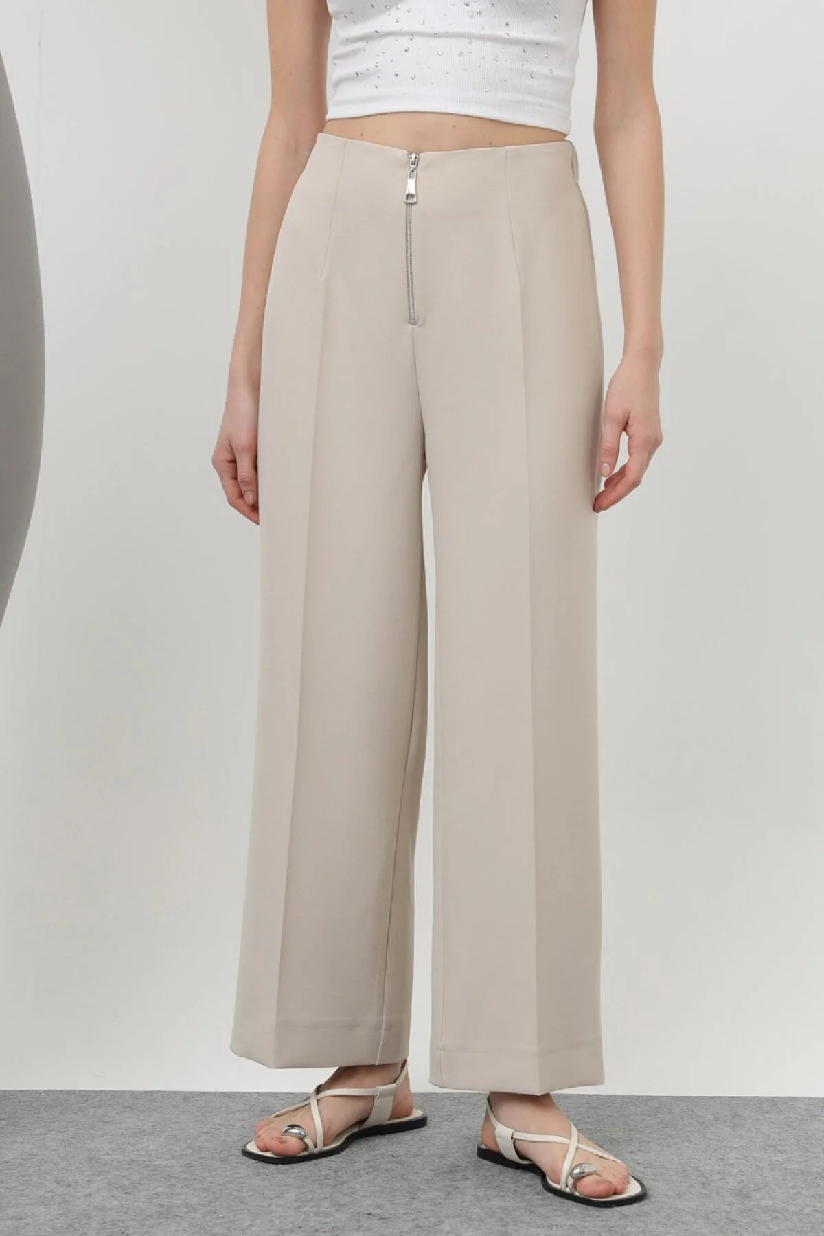 شلوار زنانه با زیپ Puane مدل 18228 - تصویر 4