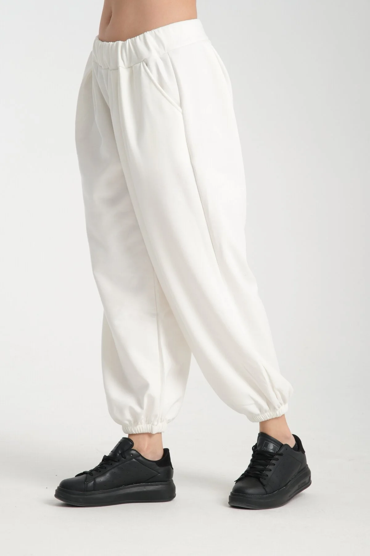 شلوار راحتی زنانه Rodi با کمر کشی MG 1021 - تصویر 3