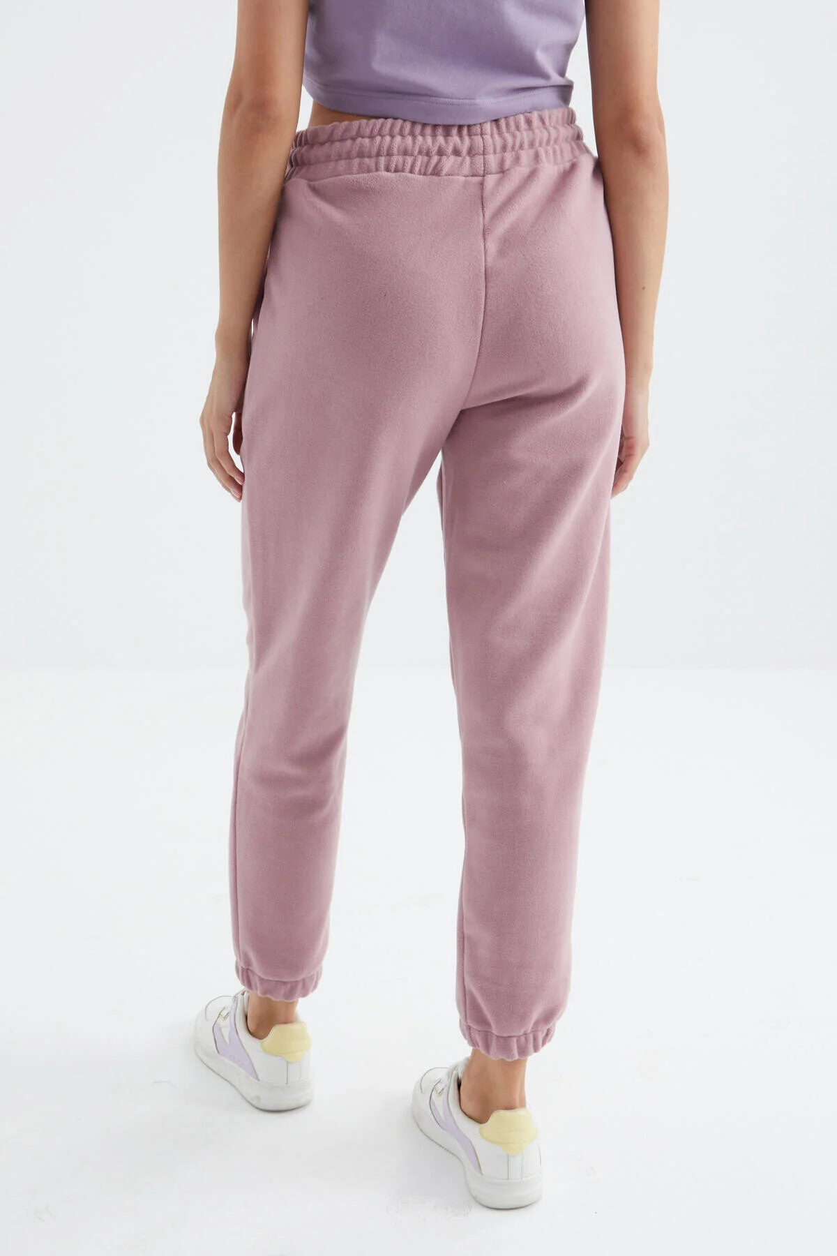 شلوار ورزشی زنانه TOMMYLIFE مدل گلابی با کمر بلند و بند دار - 94622 - تصویر 8