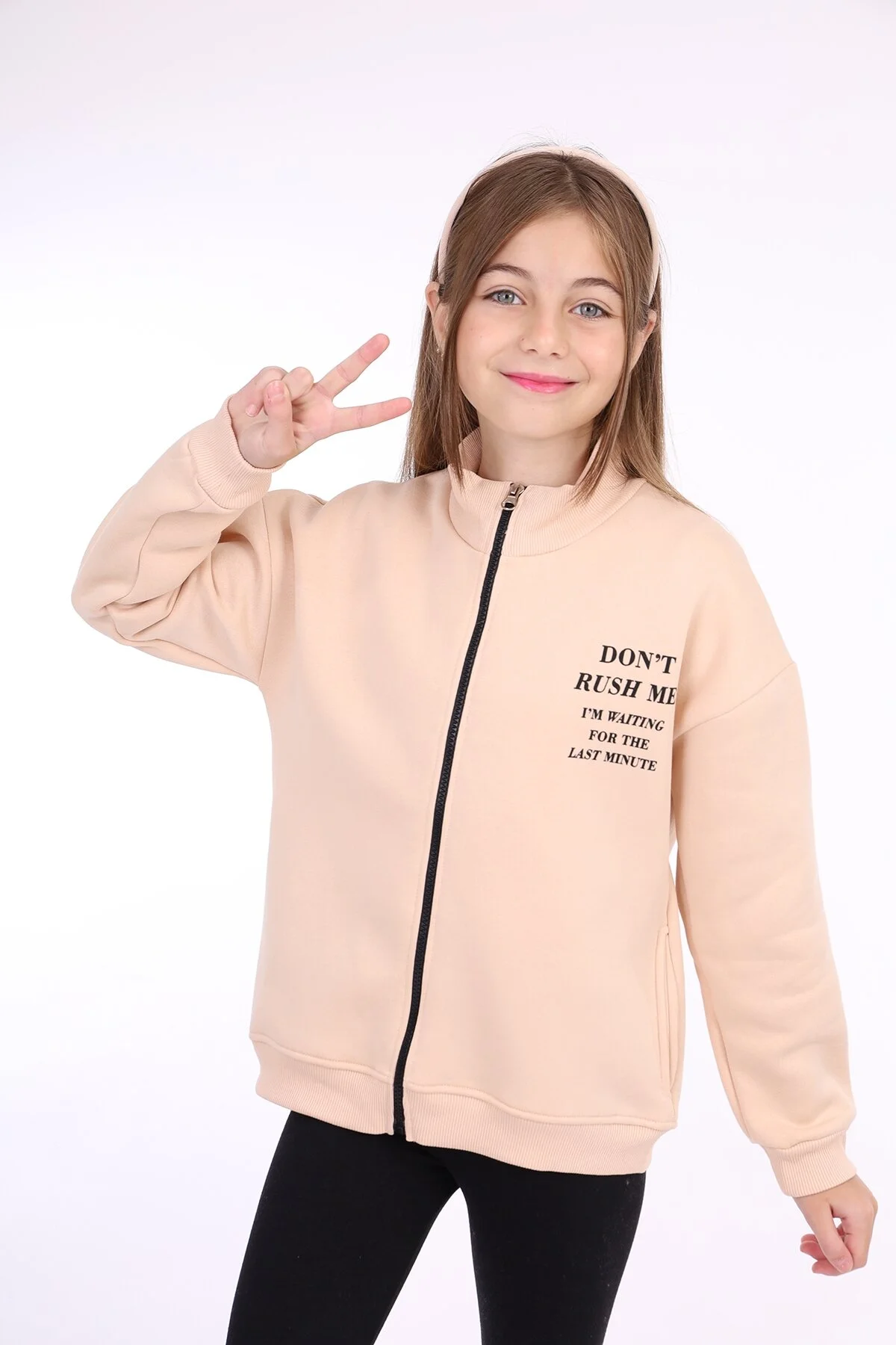 ژاکت دخترانه چاپی Toontoy Kids - تصویر 4