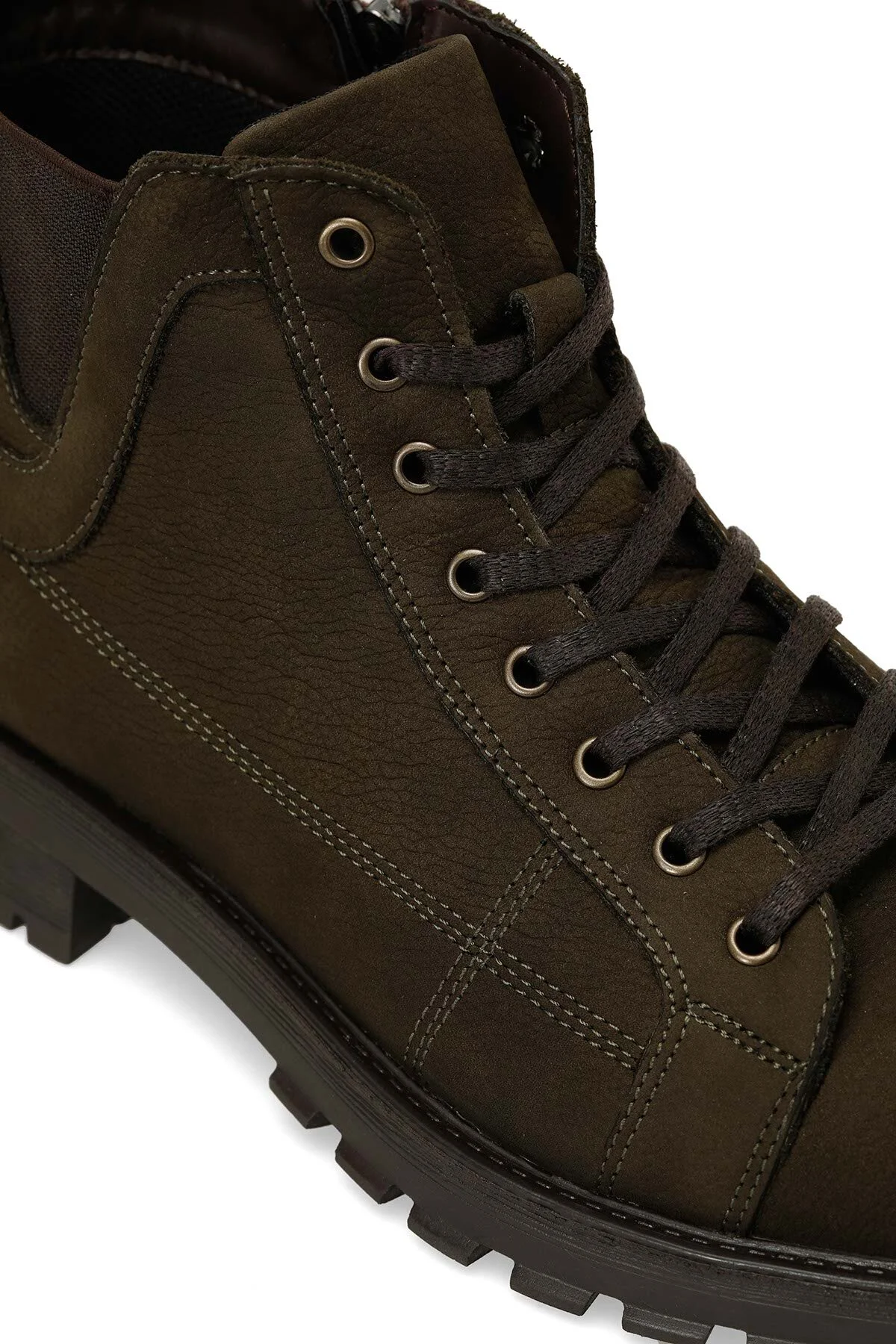 بوت مردانه Oxide TANYA NUB 4PR، رنگ خاکی - تصویر 8