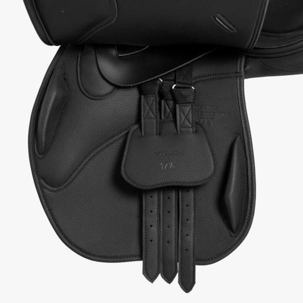 زین سوارکاری FOUGANZA – مشکی – سایز ۱۶ اینچ