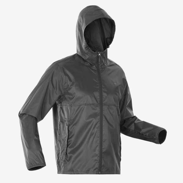 کاپشن ضدباد و ضدآب مردانه کچوآ مدل Raincut Full Zip – رنگ مشکی