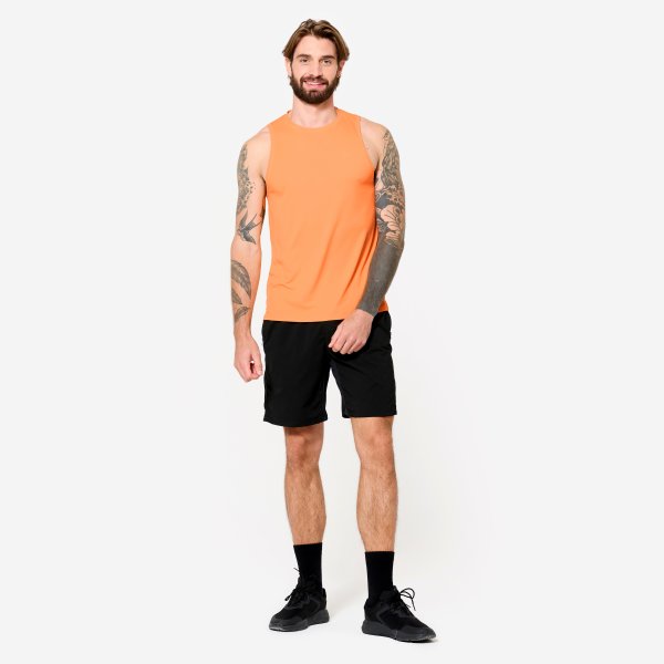 تاپ ورزشی مردانه DOMYOS – رنگ نارنجی