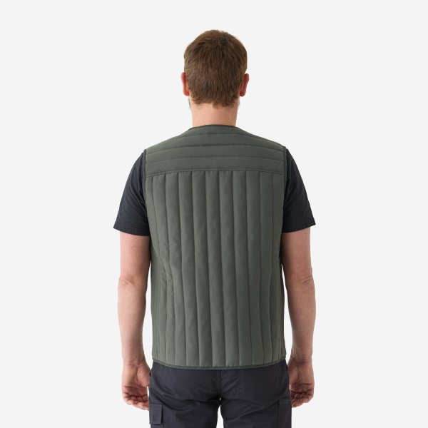 جلیقه شکار مردانه SOLOGNAC مدل 100 – رنگ سبز – مناسب شکار و طبیعت‌گردی