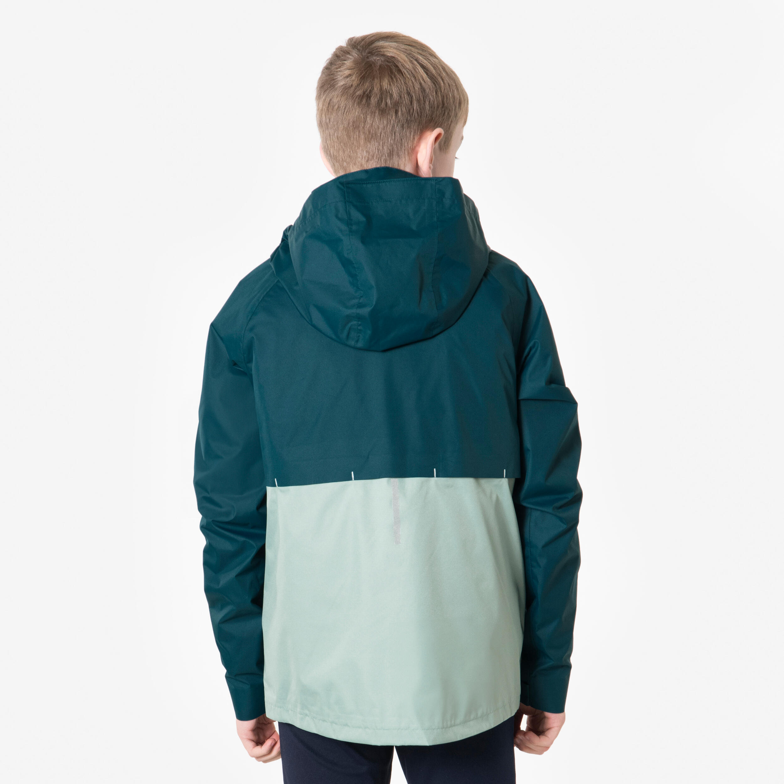 کاپشن دویدن کودک KIPRUN – مدل 3in1 – رنگ آبی/سبز - Image 2