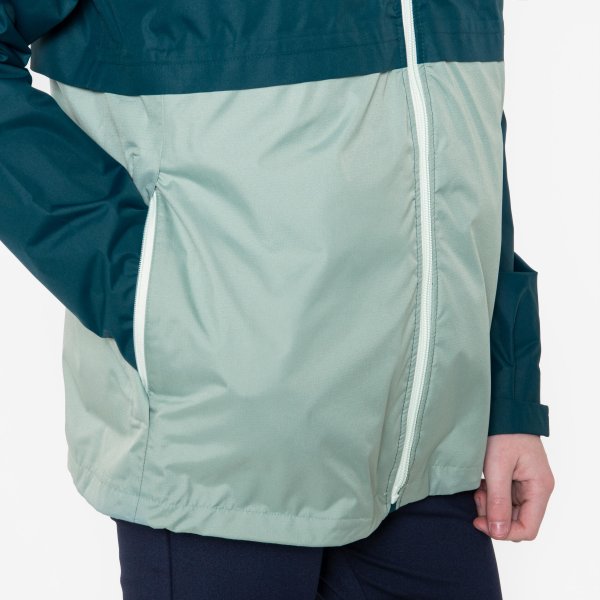 کاپشن دویدن کودک KIPRUN – مدل 3in1 – رنگ آبی/سبز - Image 5