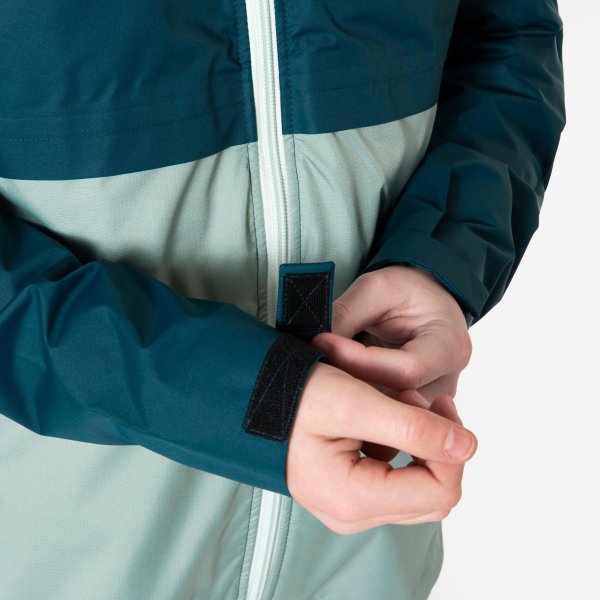 کاپشن دویدن کودک KIPRUN – مدل 3in1 – رنگ آبی/سبز - Image 7