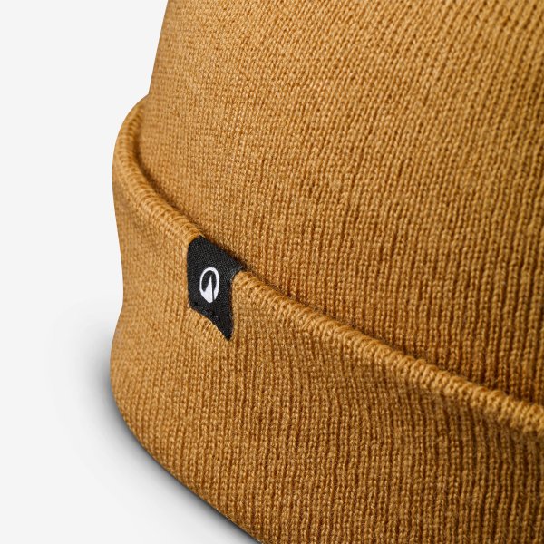 کلاه بافت بزرگسال WEDZE – مدل Rider 500 – رنگ زرد