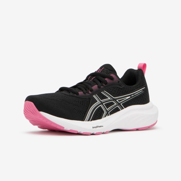 کفش دویدن زنانه ASICS مدل Gel Windhawk – رنگ مشکی / مرجانی