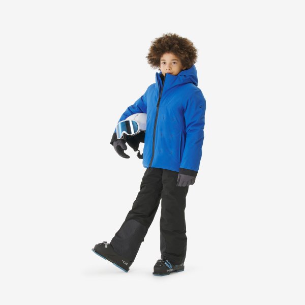 کاپشن بادی اسکی کودک WEDZE مدل 500 Warm – مناسب ۶ تا ۱۴ سال – رنگ آبی