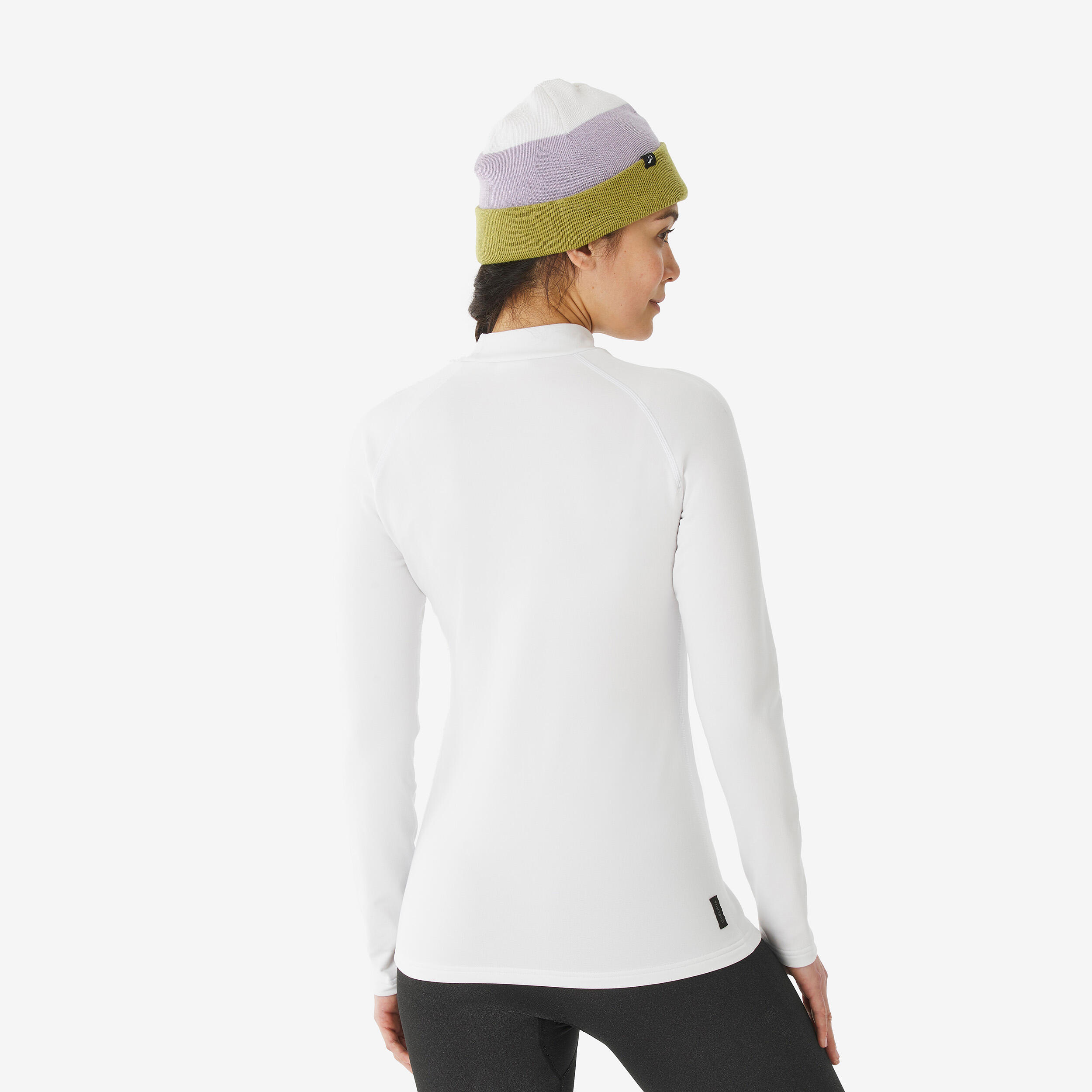 لباس زیر حرارتی اسکی زنانه – سفید – BL 500 - Image 3