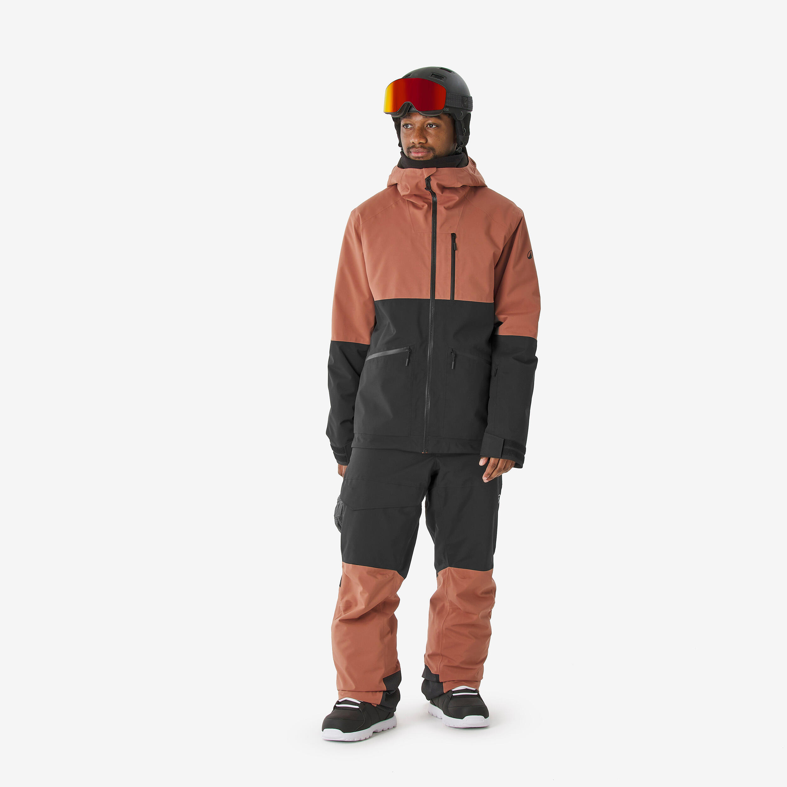 کاپشن اسکی/اسنوبورد مردانه Wedze – قهوه‌ای – مدل AM 500 - Image 2