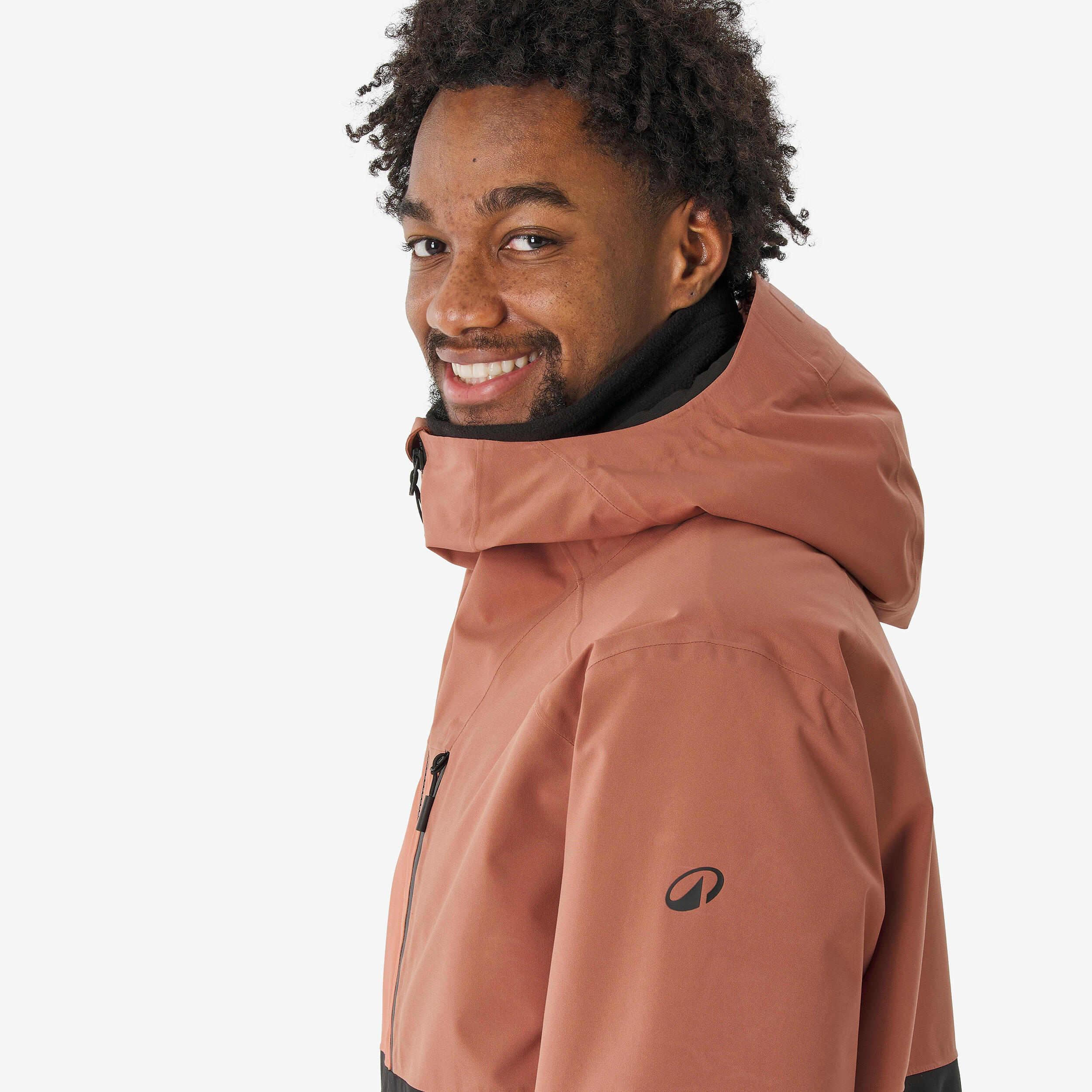 کاپشن اسکی/اسنوبورد مردانه Wedze – قهوه‌ای – مدل AM 500 - Image 4