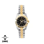 ساعت ست رولکس دیت جاست صفحه مشکی Rolex Datejust کد SWR0014