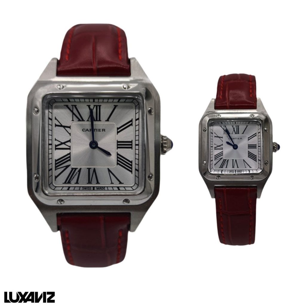 ساعت مچی عقربه ای ست زنانه و مردانه کارتیر مدل دموند کد SWR0379