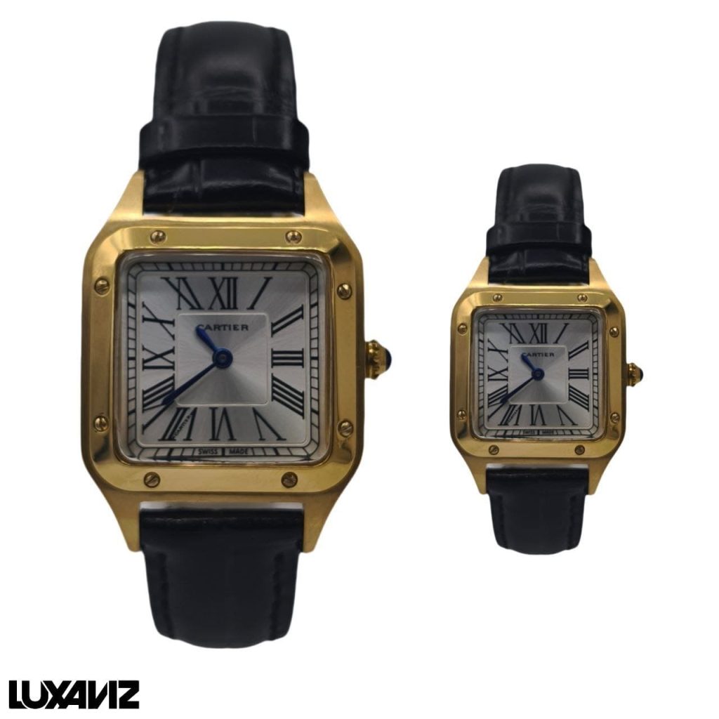 ساعت مچی عقربه ای ست زنانه و مردانه کارتیر مدل دموند کد SWR0388