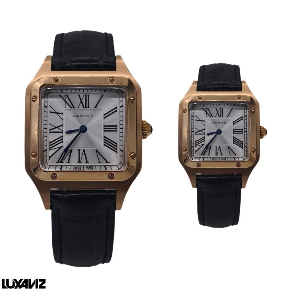 ساعت مچی عقربه ای ست زنانه و مردانه کارتیر مدل دموند کد SWR0391