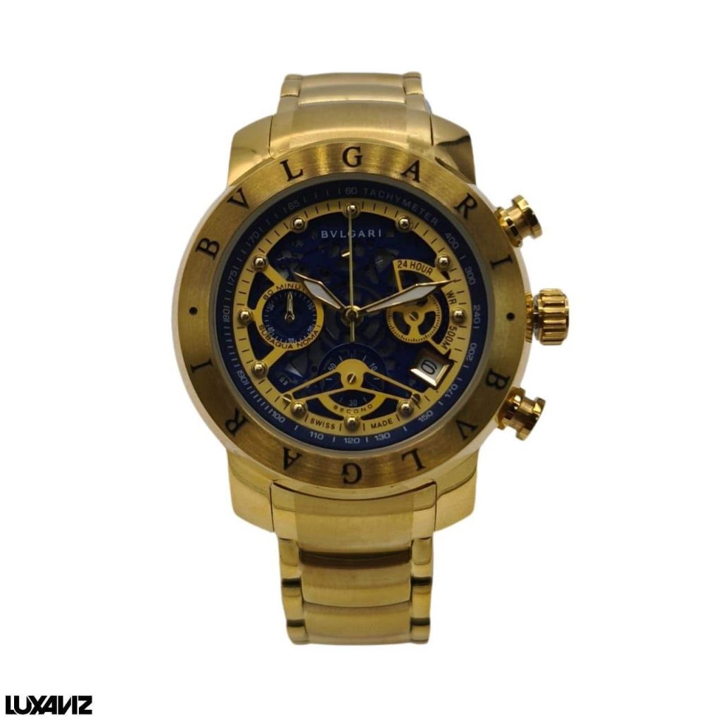 ساعت عقربه ای ست مردانه و زنانه بولگاری کرنو کد SWR0372