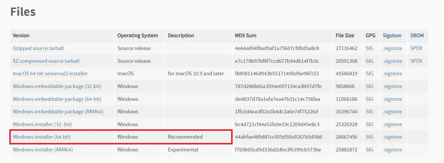 آپدیت پایتون