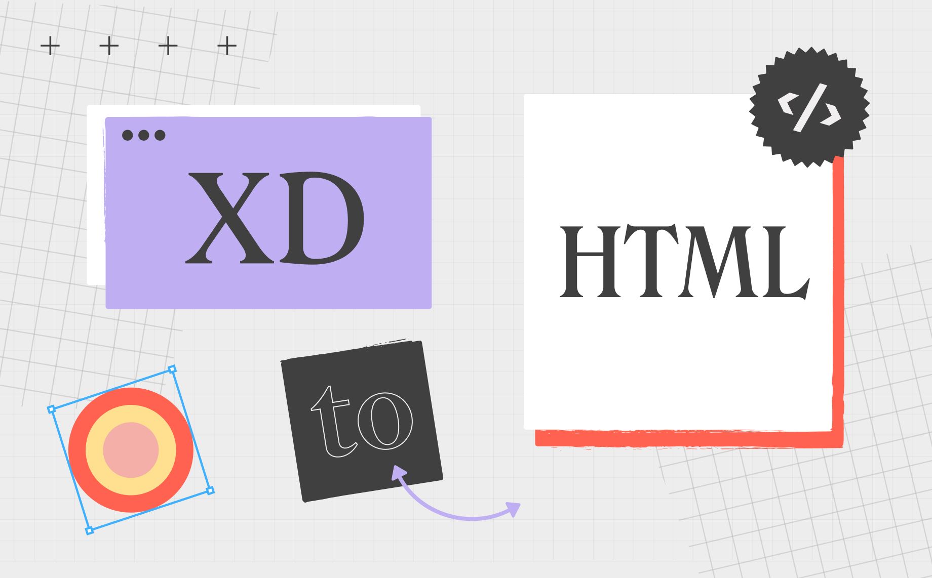 تبدیل فایل xd به html و css